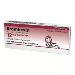 BROMHEXIN Hermes Arzneimittel 12 mg tabletit, 20 kpl
