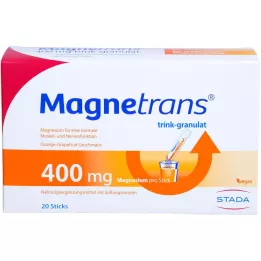 MAGNETRANS 400 mg juomarakeet, 20X5,5 g