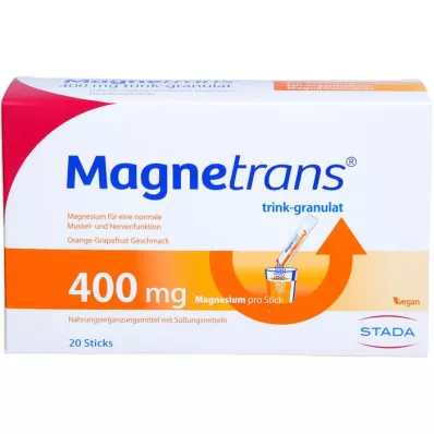 MAGNETRANS 400 mg juomarakeet, 20X5,5 g