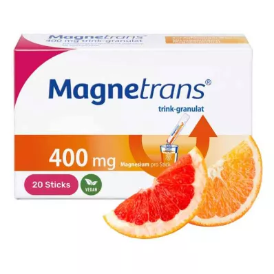 Magnetrans 400mg magnesium juomarakeita (20x5,5 g) Magnetrans 400mg magnesium juomarakeita (20x5,5 g)