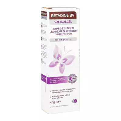 BETADINE BV Emättimen geeli 1 %, 40 g