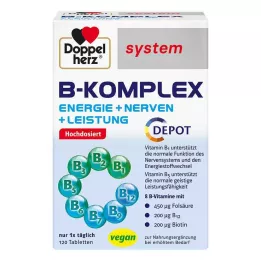 DOPPELHERZ B-kompleksi-järjestelmän tabletit, 120 kpl