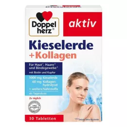 DOPPELHERZ Silica+Kollageeni tabletit, 30 kpl