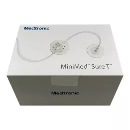 MINIMED Sure-T 6 mm 60 cm infuusiosetti, 10 kpl