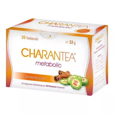CHARANTEA metabolinen kaneli yrttitee suodatinpussi, 20 kpl CHARANTEA metabolinen kaneli yrttitee suodatinpussi, 20 kpl
