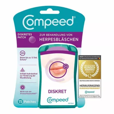 COMPEED Herpesläiskälaastari HRA, 15 kpl COMPEED Herpesläiskälaastari HRA, 15 kpl