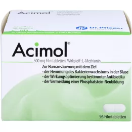 ACIMOL 500 mg kalvopäällysteiset tabletit, 96 kpl