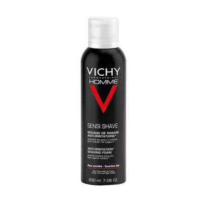 Vichy Homme partavaahto ihoärsytystä ehkäisevästi, 200 ml Vichy Homme partavaahto ihoärsytystä ehkäisevästi, 200 ml