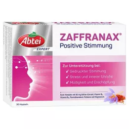 ABTEI EXPERT ZAFFRANAX Positiivisen mielialan kapselit, 30 kapselia