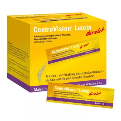 CENTROVISION Luteiini suorat rakeet, 84 kpl CENTROVISION Luteiini suorat rakeet, 84 kpl