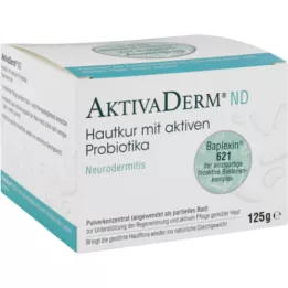 AKTIVADERM ND Neurodermatiitin ihokuuri aktiiviset probiootit, 125 g