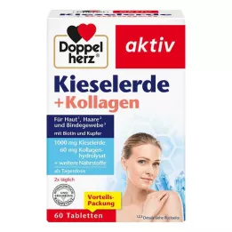 DOPPELHERZ Silica+Kollageeni tabletit, 60 kpl
