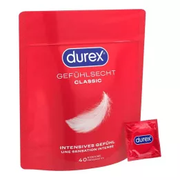 DUREX Herkät harsokondomit, 40 kpl