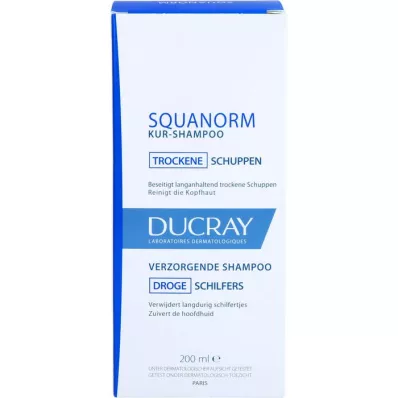 DUCRAY SQUANORM kuivaa hilseä poistava shampoo, 200 ml