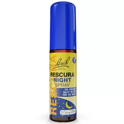 BACHBLÜTEN Alkuperäinen Rescura Night Spray alkoholiton, 20 ml BACHBLÜTEN Alkuperäinen Rescura Night Spray alkoholiton, 20 ml