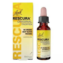 BACHBLÜTEN Alkuperäiset Rescura-tipat alkoholiton, 10 ml