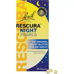 BACHBLÜTEN Original Rescura Night Pearls, 28 kpl