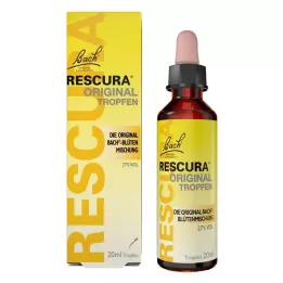 BACHBLÜTEN Alkuperäiset Rescura-tipat alkoholin kanssa, 20 ml