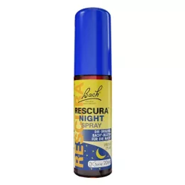 BACHBLÜTEN Original Rescura Yösumute, jossa on alkoholia, 20 ml