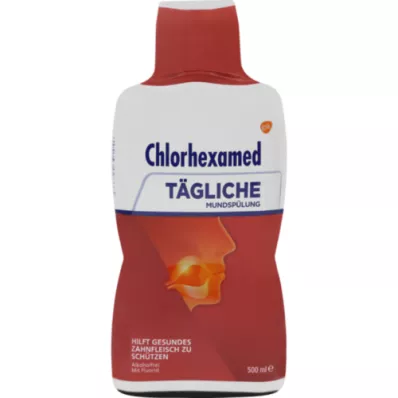 CHLORHEXAMED päivittäinen suuhuuhtelu 0,06%, 500 ml