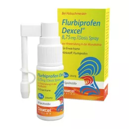 FLURBIPROFEN Dexcel 8,75 mg/dos.spray suuonteloon, 15 ml