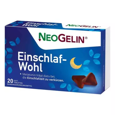 NEOGELIN Einschlaf-Wohl purutabletit, 20 kpl NEOGELIN Einschlaf-Wohl purutabletit, 20 kpl