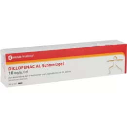 DICLOFENAC AL Kipugeeli 10 mg/g, 50 g