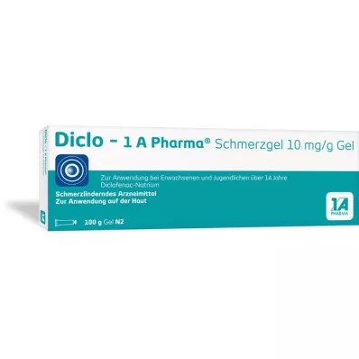 DICLO-1A Pharma kipugeeli 10 mg/g, 100 g]