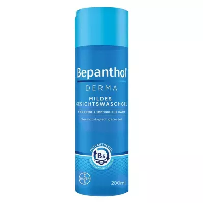 Bepanthol Derma mieto kasvojenpesugeeli, 1x200 ml