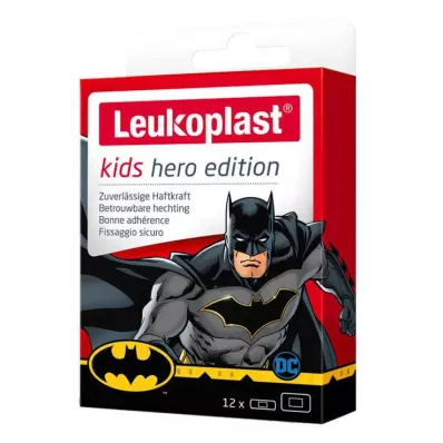 LEUKOPLAST kids Strips hero Batman Mix, 12 kpl LEUKOPLAST kids Strips hero Batman Mix, 12 kpl