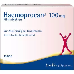 HAEMOPROCAN 100 mg kalvopäällysteiset tabletit, 100 kpl