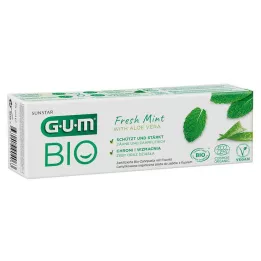 GUM Luomuhammastahna raikas minttu, 75 ml