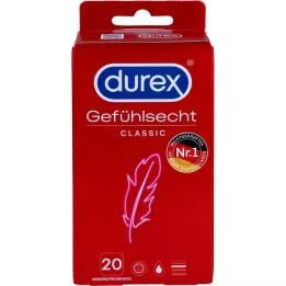 DUREX Sensitive classic -kondomit, 20 kpl