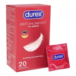 DUREX Sensitive classic -kondomit, 20 kpl