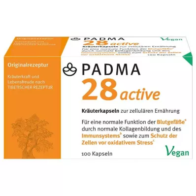 Padma 28 aktiivista kapselia, 100 kpl Padma 28 aktiivista kapselia, 100 kpl
