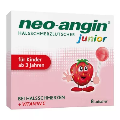 neo-angin® junior kurkkukipu tikkarit, 8 kpl neo-angin® junior kurkkukipu tikkarit, 8 kpl