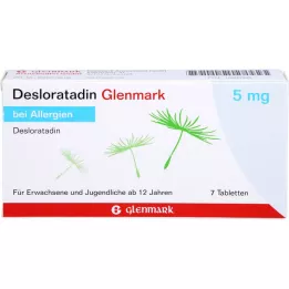 DESLORATADIN Glenmark 5 mg tabletit, 7 kpl