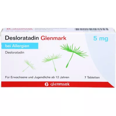 DESLORATADIN Glenmark 5 mg tabletit, 7 kpl