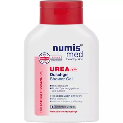 NUMIS med Urea 5% suihkugeeli, 200 ml