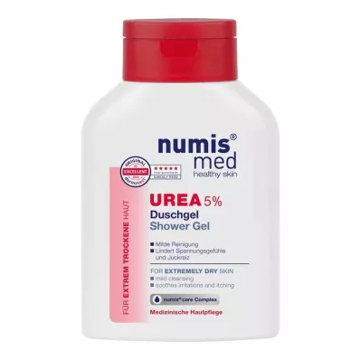 NUMIS med Urea 5% suihkugeeli, 200 ml NUMIS med Urea 5% suihkugeeli, 200 ml