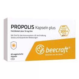 BEECRAFT Propolis Capsules Plus, 60 kapselia