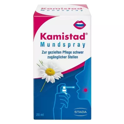 Kamistad® suusuihke ientulehduksiin ja haavaumiin, 20 ml Kamistad® suusuihke ientulehduksiin ja haavaumiin, 20 ml