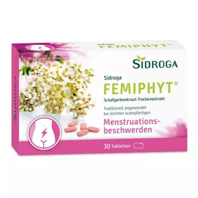 Sidroga Femiphyte 250 mg kalvopäällysteiset tabletit (30 kpl) Sidroga Femiphyte 250 mg kalvopäällysteiset tabletit (30 kpl)