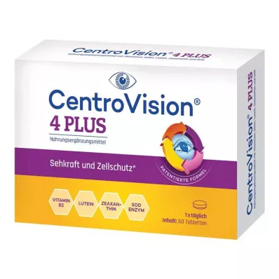 CENTROVISION 4 PLUS tablettia, 60 kpl