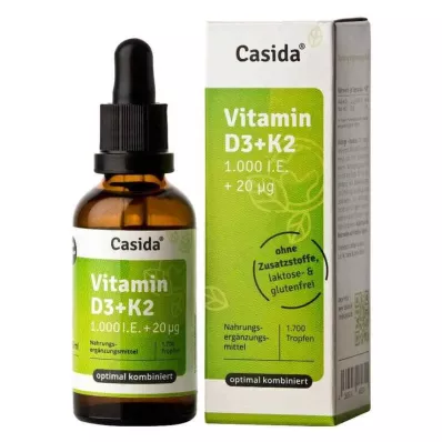 VITAMIN D3 K2 tippoja, 50 ml VITAMIN D3 K2 tippoja, 50 ml