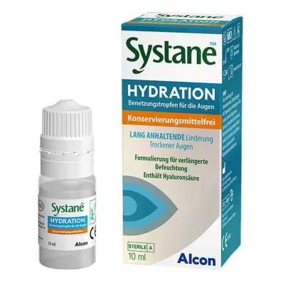 Systane Hydration kostutus dr. silmälle ilman säilöntäaineita, 10 ml Systane Hydration kostutus dr. silmälle ilman säilöntäaineita, 10 ml