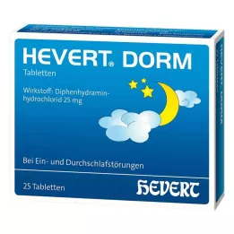 HEVERT DORM Tabletit, 25 kpl