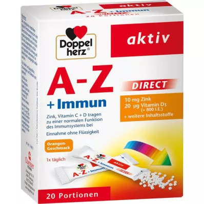 DOPPELHERZ A-Z+Immun DIRECT Pelletit, 20 kpl