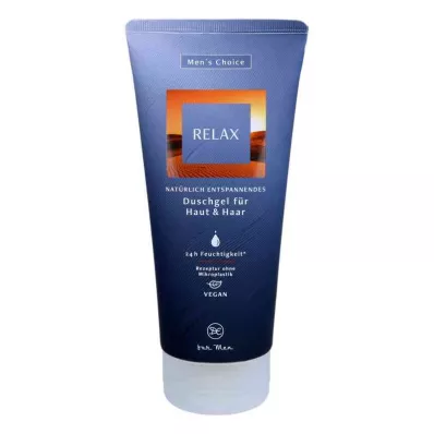 DE Mens choice rentouttava suihkugeeli, 200 ml