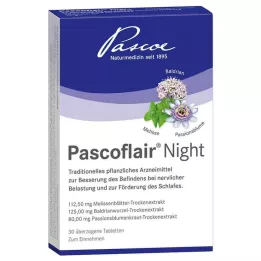 PASCOFLAIR yöpäällysteiset tabletit, 30 kpl